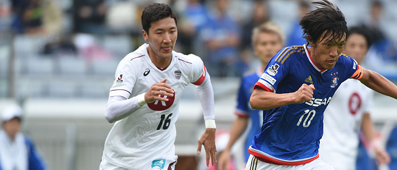 元jリーガーのチョン ウヨン 広州恒大戦で 無回転fk でゴール奪う