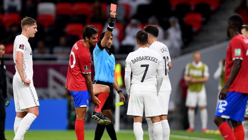 W杯出場を逃したニュージーランド 極悪非道 と監督が審判酷評