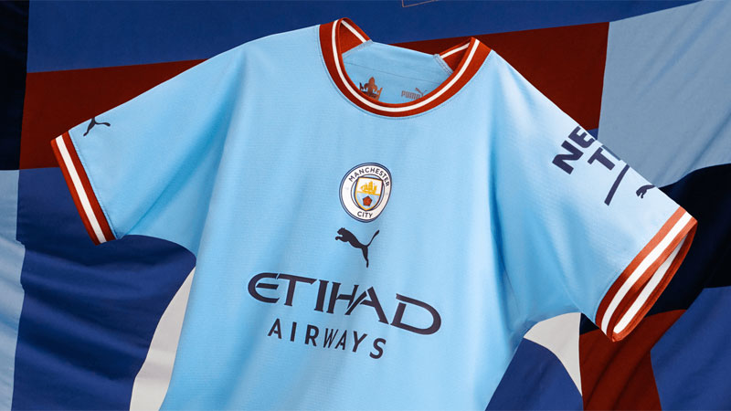 【新品未使用】Manchester City トレブル記念ユニフォームmcfc