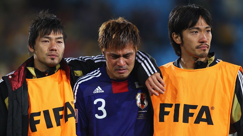 駒野友一 サッカー界屈指の 寡黙な男 が見せた 歓喜 がこれ