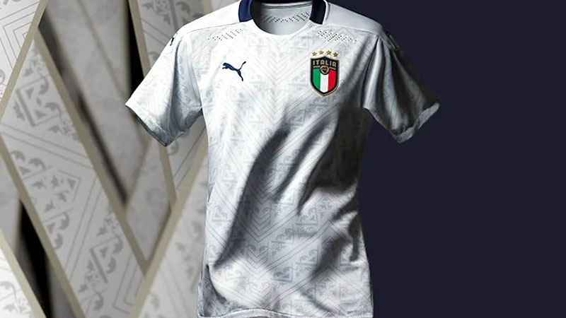 イタリア代表 Euroに向けた新アウェイユニフォームを発表