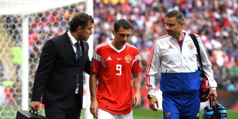 怪我のザゴエフ W杯のロシア代表を離脱 大会中復帰なるか