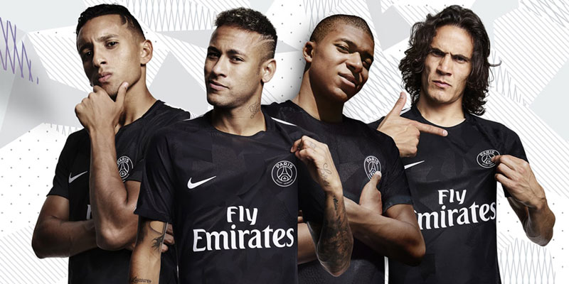 PSG、エッフェル塔をデザインした2017-18新サードユニフォームを発表！