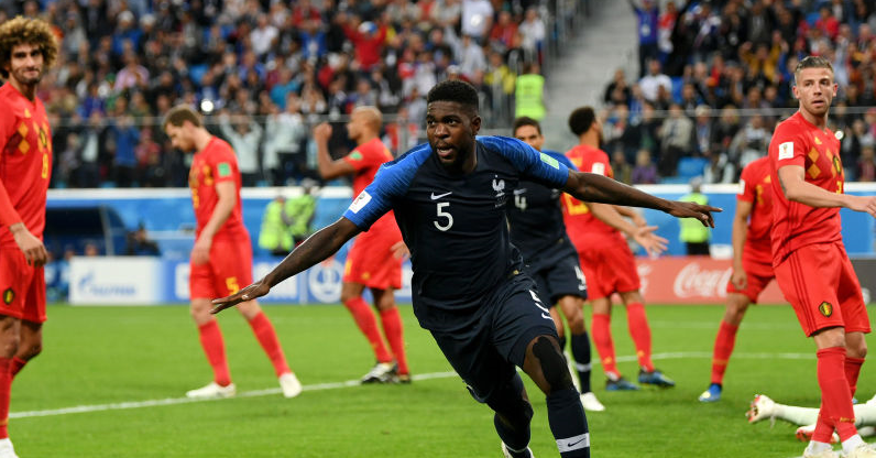 フランス代表 3大会ぶりにw杯決勝へ ベルギーを1 0で撃破