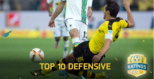 Fifa16 最強のディフェンス能力を持つ選手トップ10