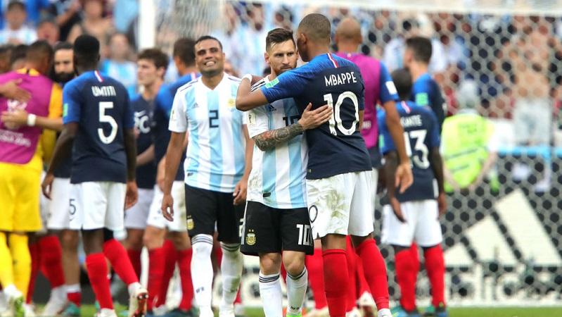 アルゼンチンvsフランス決勝単品最後の1枚 サッカーワールドカップ