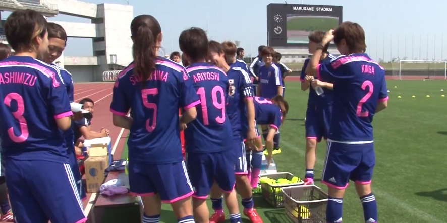 なでしこジャパンがw杯ユニフォーム姿を初お披露目 パンツ番号はやはり白