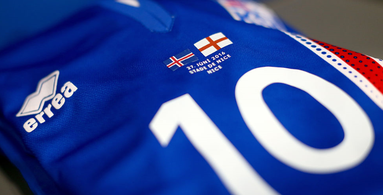 Euroで大躍進のアイスランド代表 ユニフォームが爆売れ中
