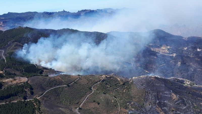 スペイン2部 山火事でも試合強行 ラスパルマスの延期要請を拒否