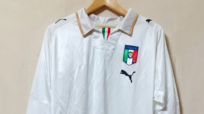 W杯欧州予選の記憶！イタリア代表、PUMA「2008アウェイ