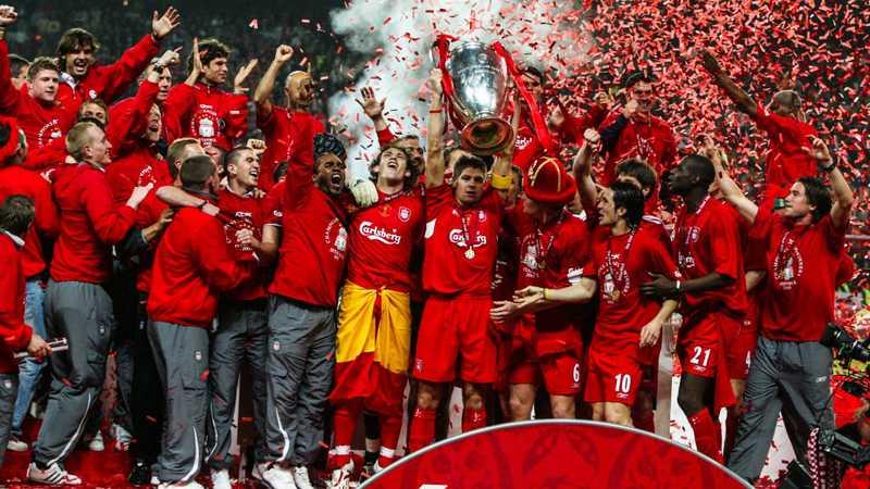 リヴァプール　Liverpool トラックジャット　2005年　CL優勝