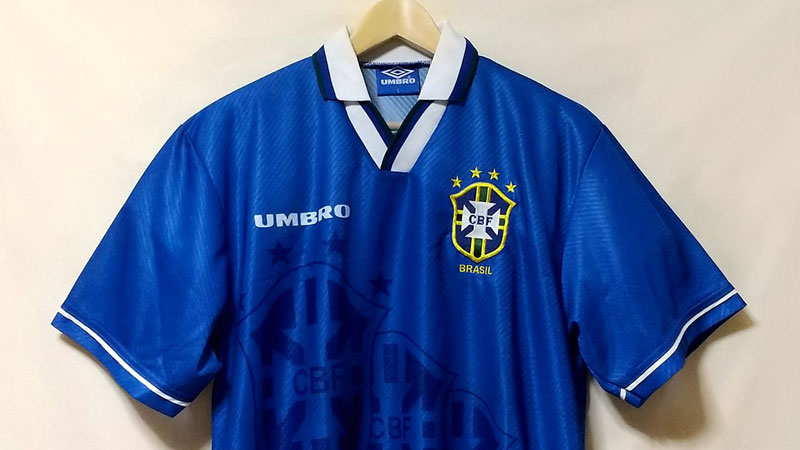 ポイントキャンペーン中 UMBRO 1994 ブラジル代表 ウーブンスーツ Coca