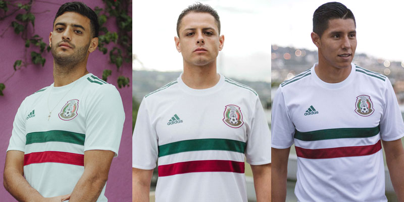 メキシコ代表 W杯アウェイユニフォームを発表 胸に 国の誇り