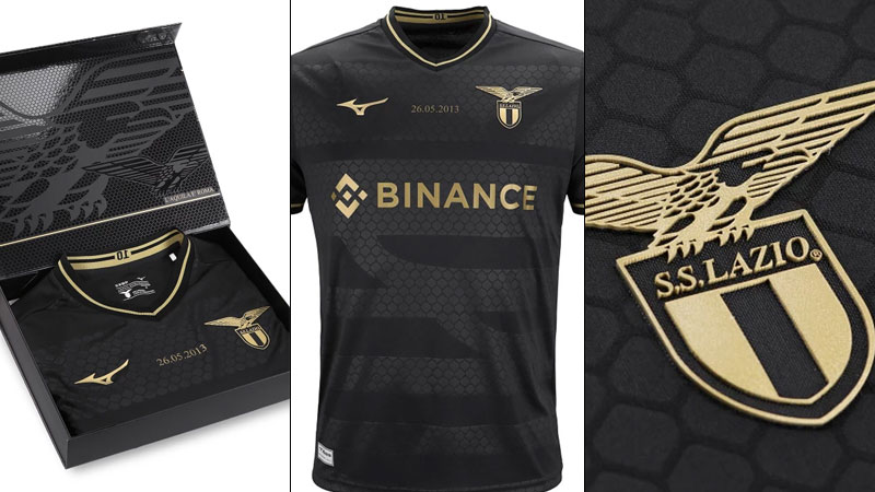 Lazio Unveil Special Anniversary Kit From Mizuno - SoccerBible