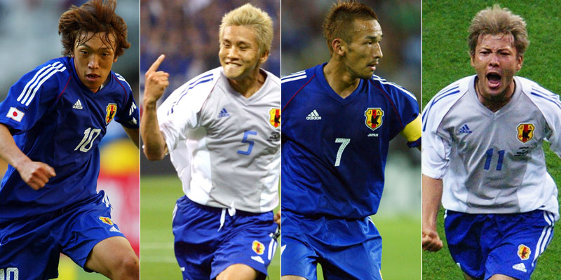 日本代表の歴代ユニフォームを見る！熱狂の「2002年日韓W杯モデル」