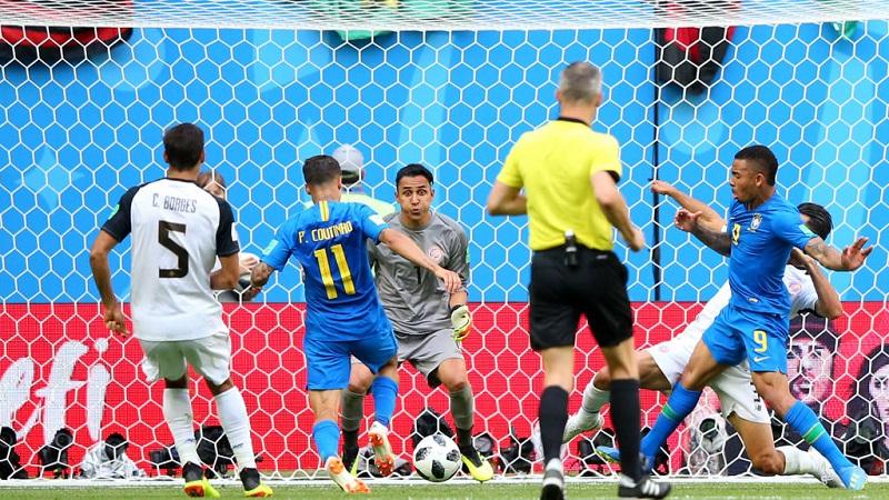 ワールドカップ グループe ブラジル代表対コスタリカ代表の採点表 寸評 動画ハイライト