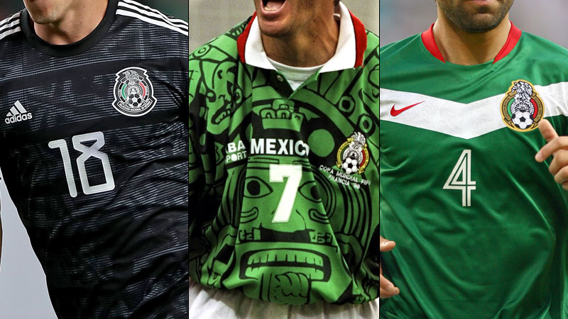 あの伝説ユニも！メキシコ代表、「最高にイケてるユニフォーム」8選 