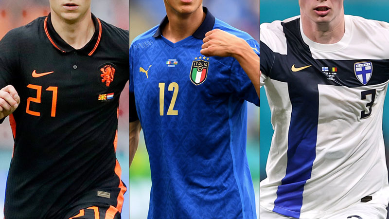 試合ユニ限定 Euro ピッチ上で最高にかっこいい ユニフォーム10選