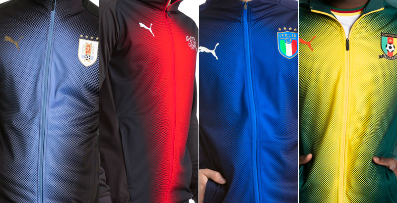 W杯出場国も Puma 18スタジアム ジャケット をまとめて見る