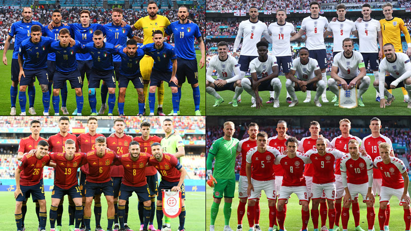 大会の思い出に Euro 全24チーム 試合前の集合写真 まとめ