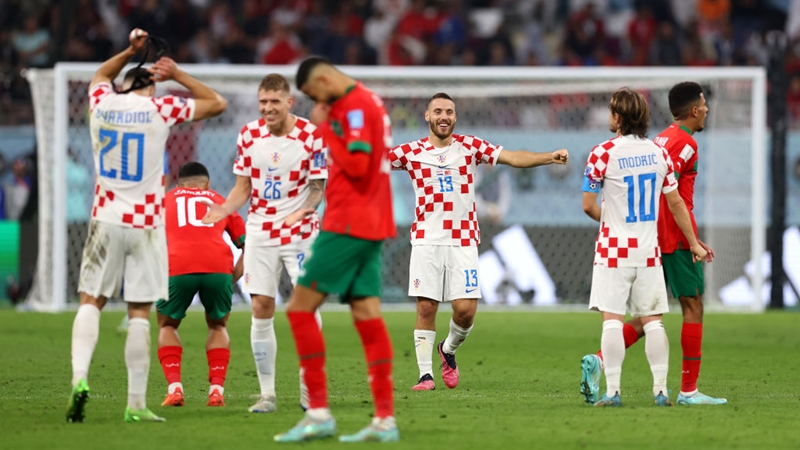 クロアチア、モロッコを下し98年以来のW杯3位！オルシッチが美しい決勝