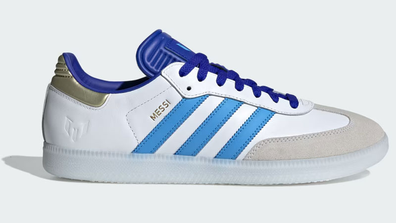 adidasの人気スニーカー『SAMBA』にリオネル・メッシとのコラボモデル 