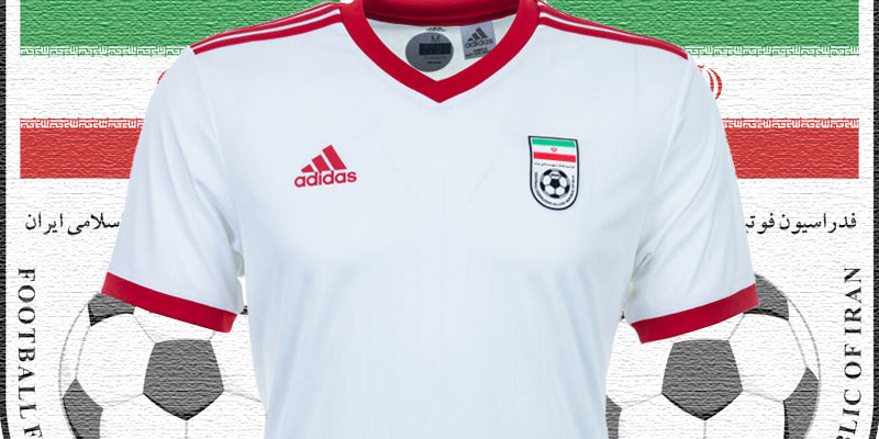 イラン代表 W杯に向けた18新ユニフォームを発表 シブいトレシャツも掲載