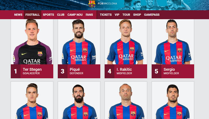 Fcバルセロナの選手一覧 List Of Fc Barcelona Players Japaneseclass Jp