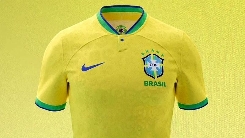 サッカー ブラジル代表 ポロシャツ Mサイズ ワールドカップ 2022 新品 ...